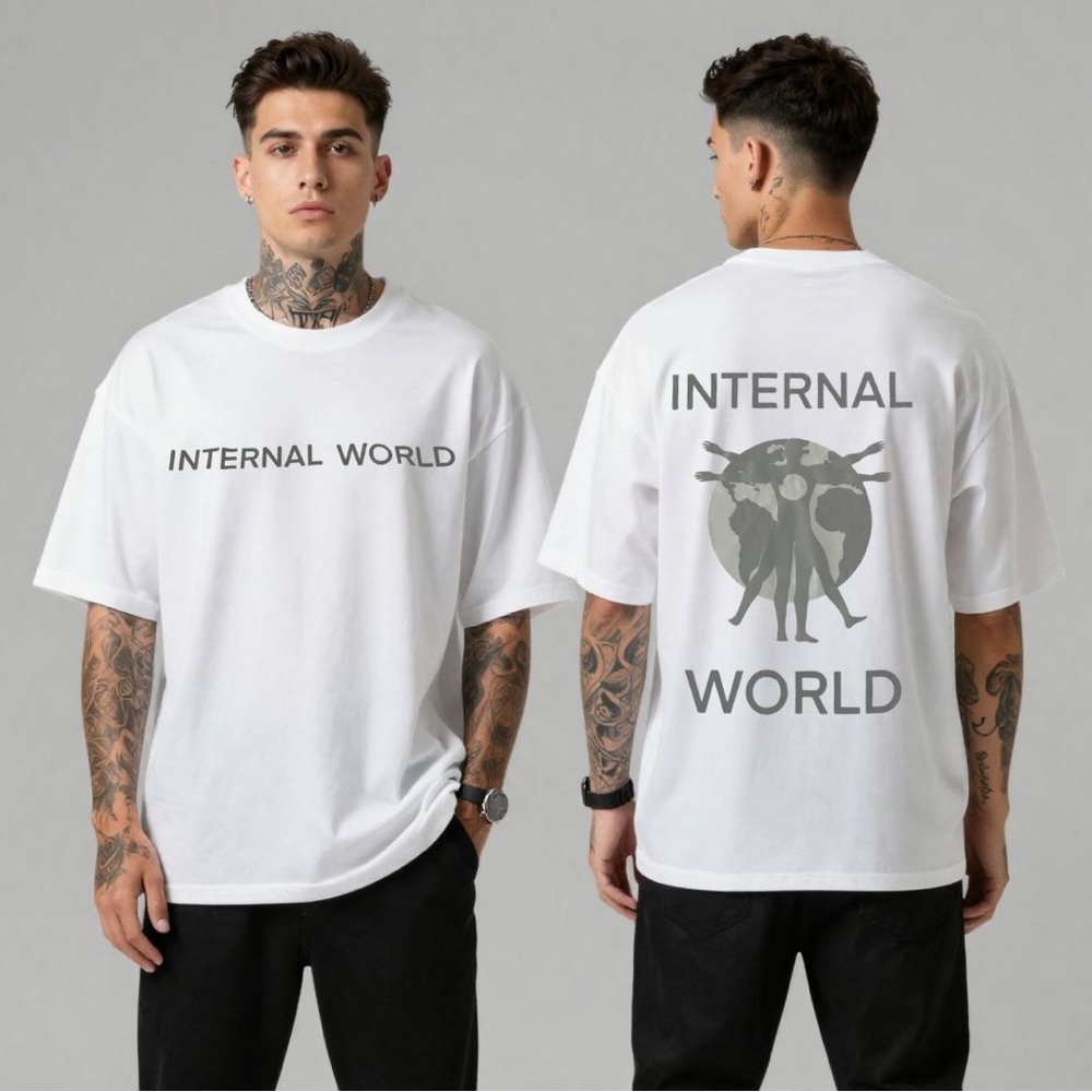 Graphic T-shirt Heavyweight Streetwear Limited Mens / Unisex - Picture 7 of 10